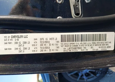 2008 Jeep Compass Limited из США, поврежденный, VIN 1J8FF57W98D795031